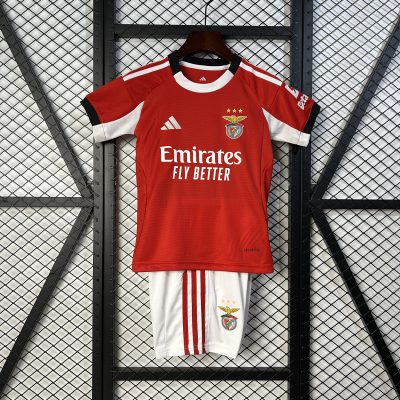 Benfica Soccer Jersey Home Kids Kit Jersey+Shorts 2025/26