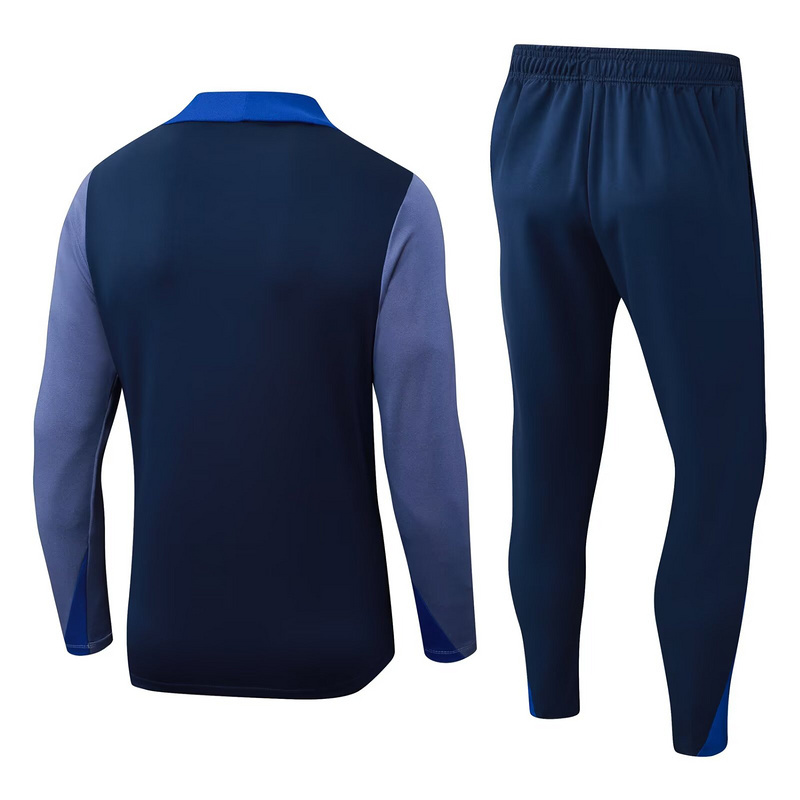 PSG Training Kit (Sweatshirt+Pants) Navy&Blue 2025/26 - Image 2