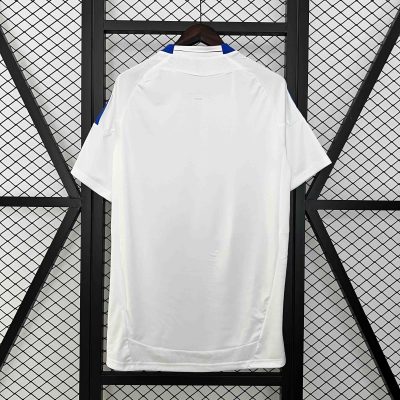 Alternative view of Olympique Lyonnais Retro Football Jersey Home Custom Shirt 2010-11