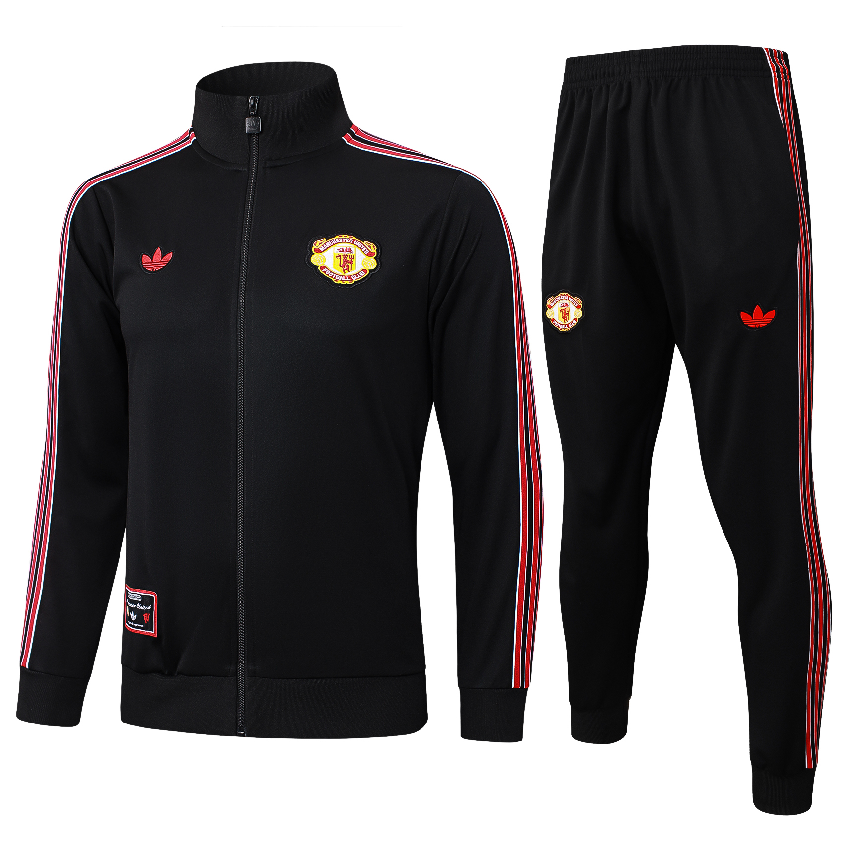 Manchester United Terrace Icons Training Kit (Jacket+Pants) Black 2025/26