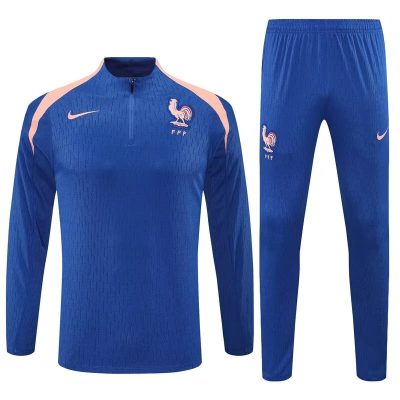 France Training Kit (Jacket+Pants) Blue 2025 - Player Version