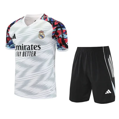 Real Madrid Training Jersey Kit White 2025/26
