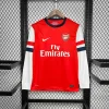 Arsenal Soccer Retro Jersey Home Custom Long Sleeve Shirt 2012-13