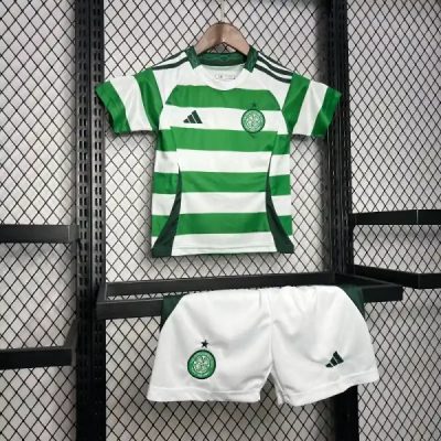 Celtic Soccer Jersey Home Kids Kit Jersey+Shorts 2024/25