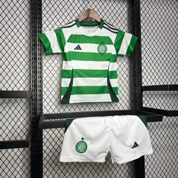 Celtic Soccer Jersey Home Kids Kit Jersey+Shorts 2024/25
