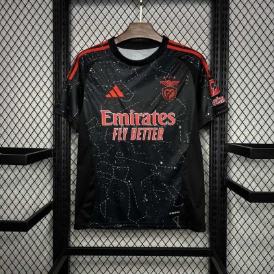 Benfica Soccer Jersey Away Custom Shirt 2024/25