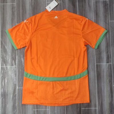 Alternative view of Côte d'Ivoire Soccer Jersey Home Custom Shirt 2025