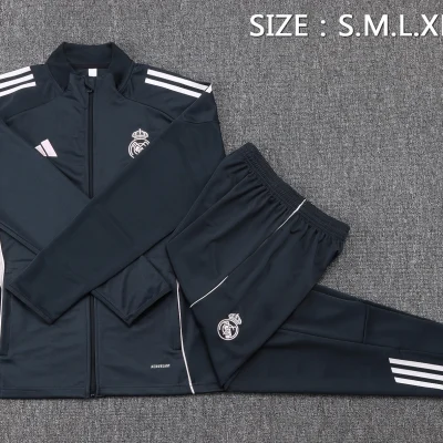 Alternative view of Real Madrid Training Kit (Jacket+Pants) Deep Grey 2025/26