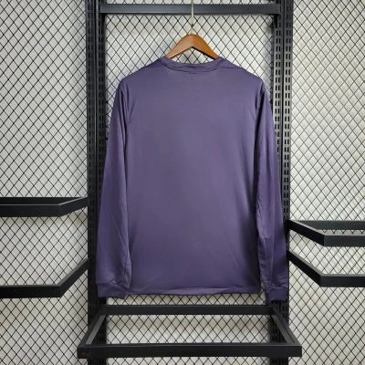 Alternative view of England Soccer Jersey Away Long Sleeve Custom Shirt EURO 2024