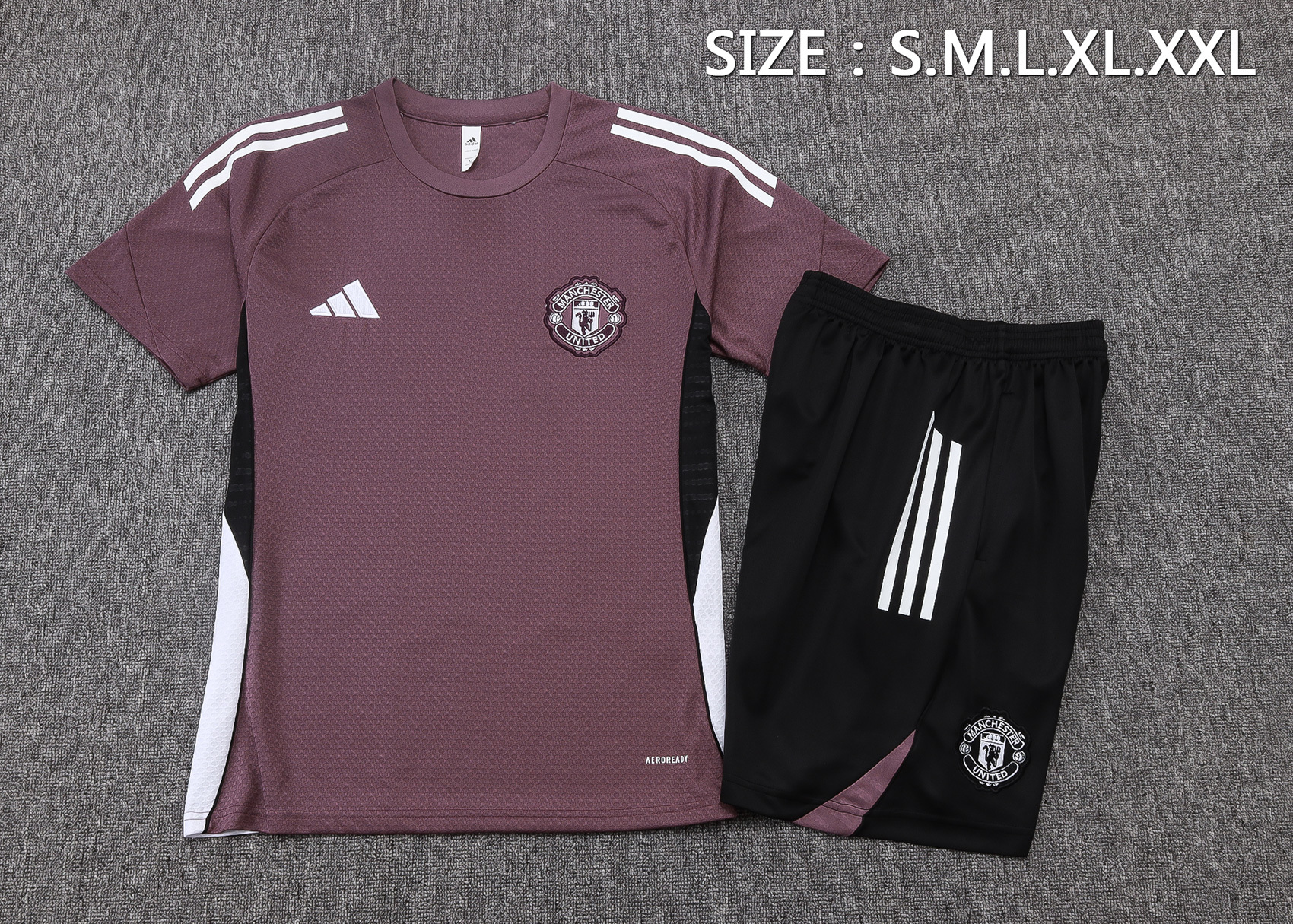 Manchester United Training Jersey Kit Purple 2025/26 - Image 2
