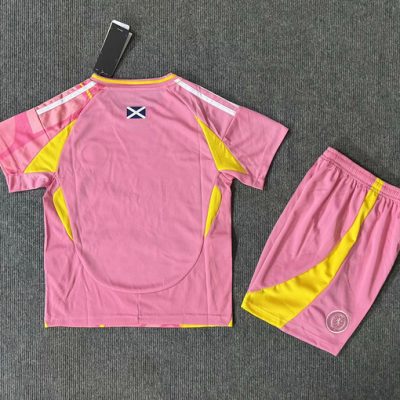 Alternative view of Scotland Soccer Jersey Away Kids Kit Jersey+Shorts 2025