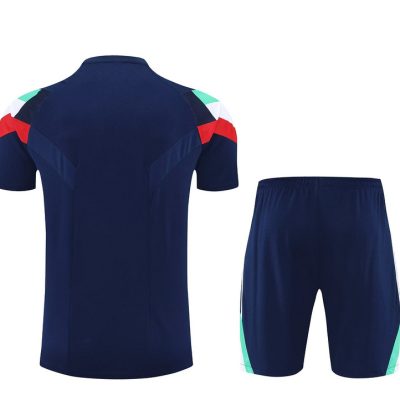 Alternative view of Italy Training Jersey Kit Navy 2025