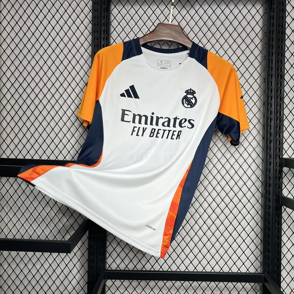 Real Madrid Soccer Jersey Training Custom Shirt 2024/25 - Image 4