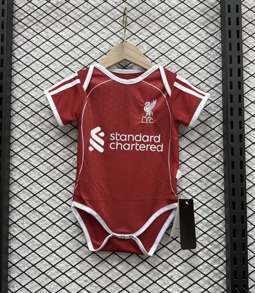 Liverpool Football Jersey Home Baby Uniform 2025/26