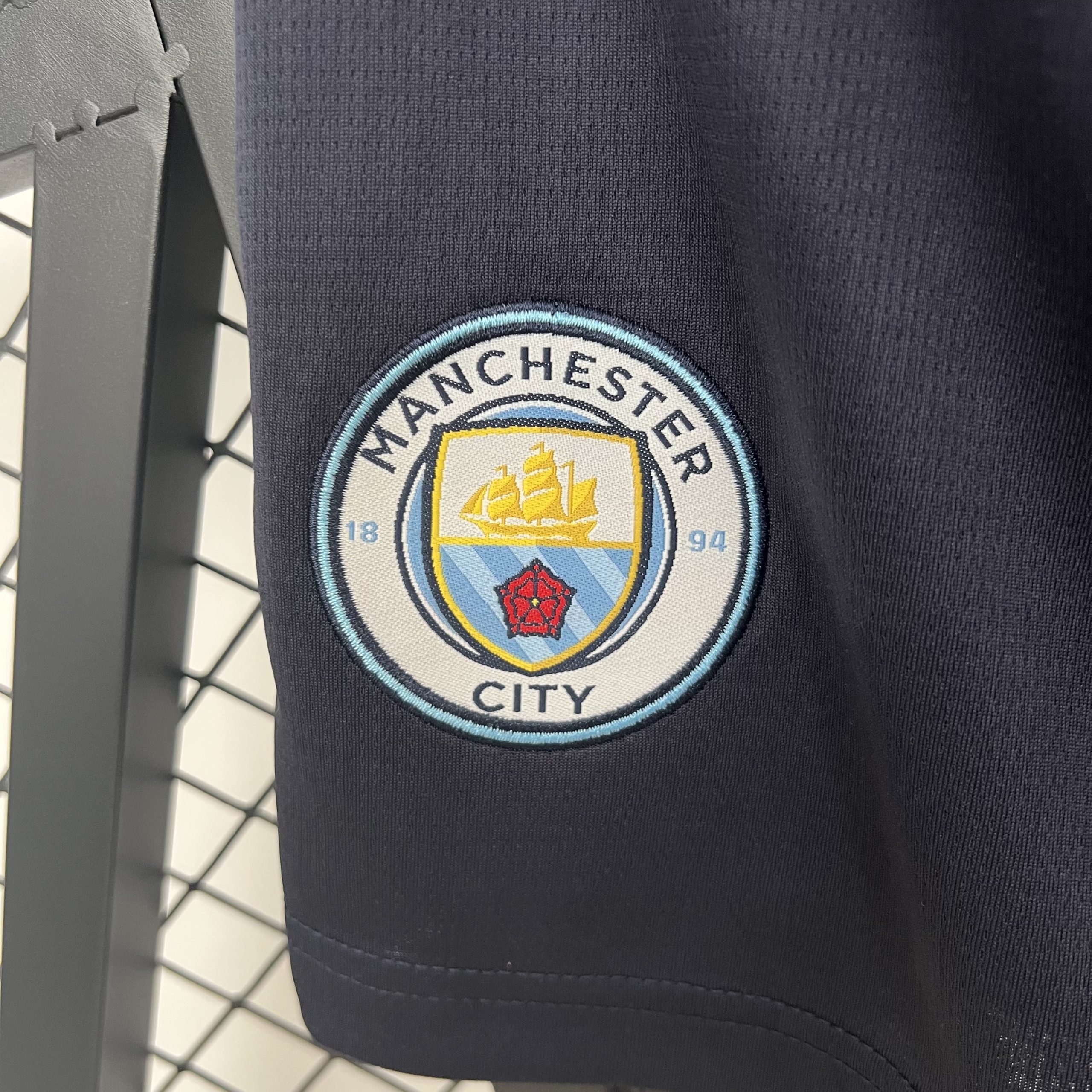 Manchester City Black Football Shorts 2025/26 - Image 5