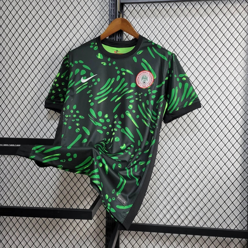 Nigeria Soccer Jersey Away Custom Shirt 2024 - Image 2