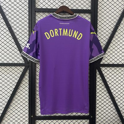 Alternative view of Borussia Dortmund Anniversary Culture Special Jersey Custom Shirt 2024/25
