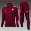Kids Bayern Munich Training Kit (Jacket+Pants) Deep Red 2025/26