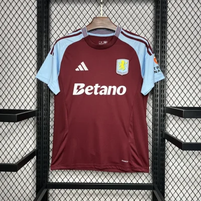 Aston Villa Football Jersey Home Custom Shirt 2024/25