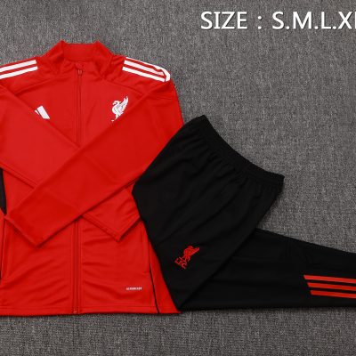 Alternative view of Liverpool Training Kit (Jacket+Pants) Red 2025/26