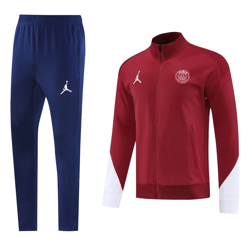 PSG Training Kit (Jacket+Pants) Jujube Red 2025/26