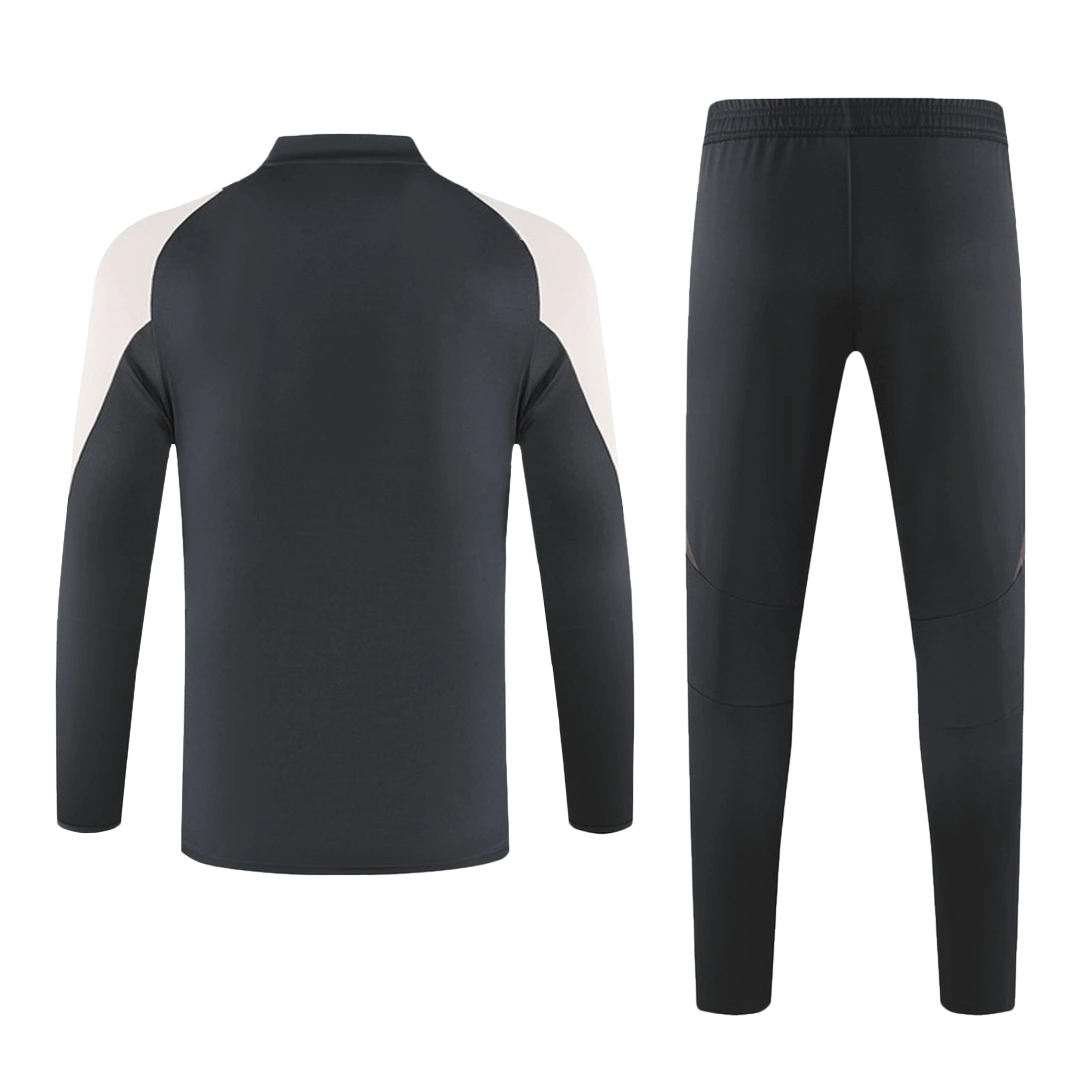 Real Madrid Zipper Sweat Kit (Top+Pants) 2024/25 - Image 2