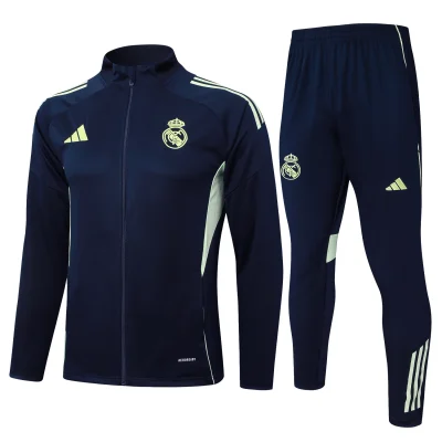 Real Madrid Training Kit (Jacket+Pants) Cyan 2025/26