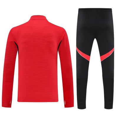 Alternative view of Manchester United Training Kit (Sweatshirt+Pants) Red 2025/26