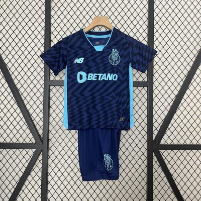 FC Porto Soccer Jersey Third Away Kids Kit Jersey+Shorts 2024/25