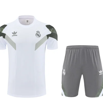 Real Madrid Training Jersey Kit White 2025/26