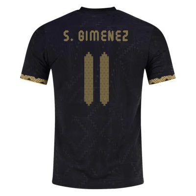 S. GIMENEZ #11 Mexico Gold Cup Black Special Soccer Jersey 2025