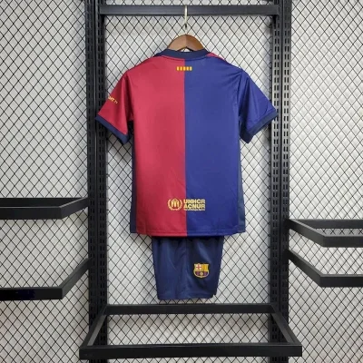 Alternative view of Barcelona Soccer Jersey Home x Coldplay Kids Kit Jersey+Shorts 2024/25
