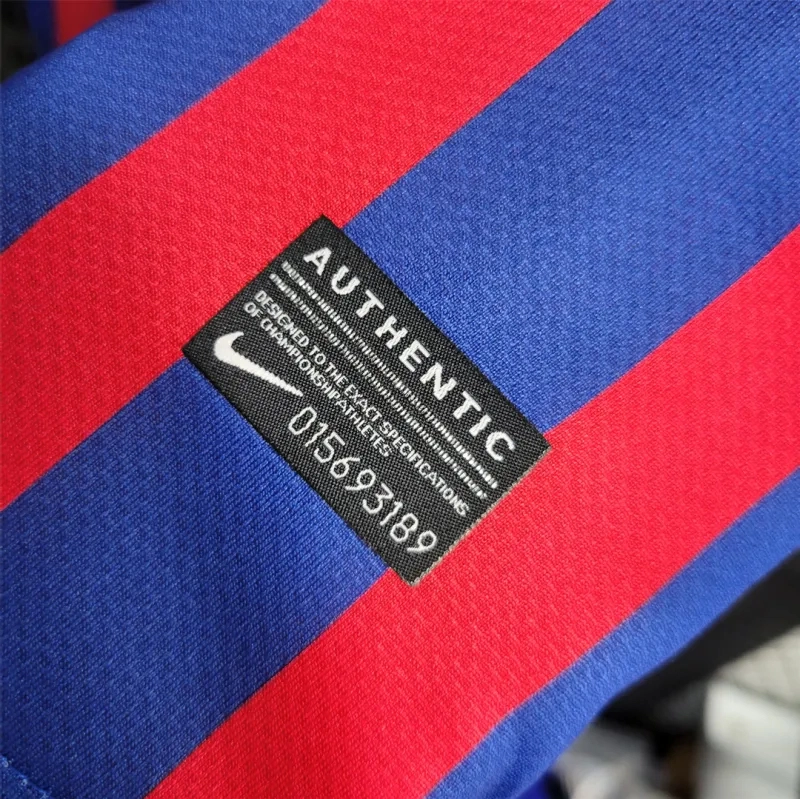 Barcelona Retro Jersey Home Soccer Shirt 2011-12 - Image 3