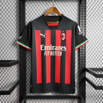 AC Milan Retro Soccer Jersey Home Custom Shirt 2022/23