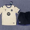 Barcelona Away Football Jersey Kids Kit Jersey+Shorts 2025/26