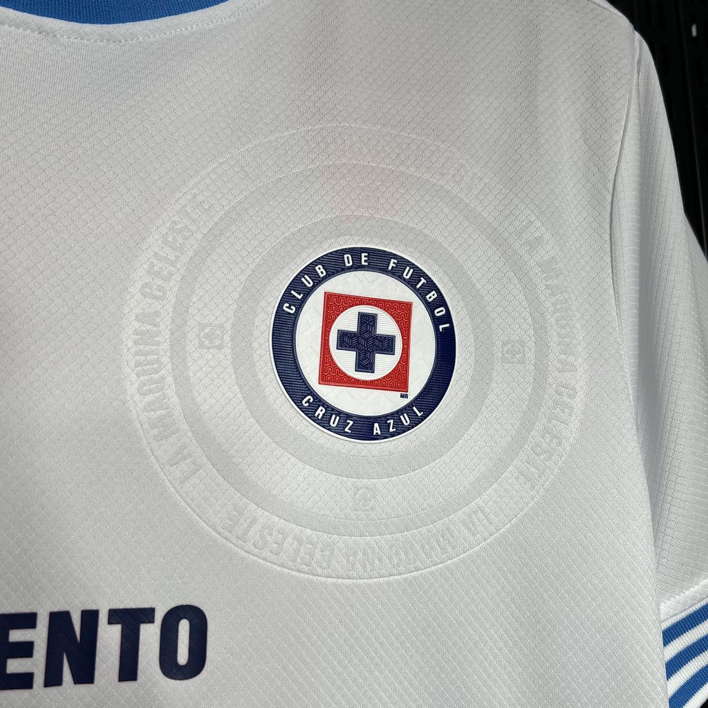 Cruz Azul Soccer Jersey Away Custom Shirt 2024/25 - Image 5