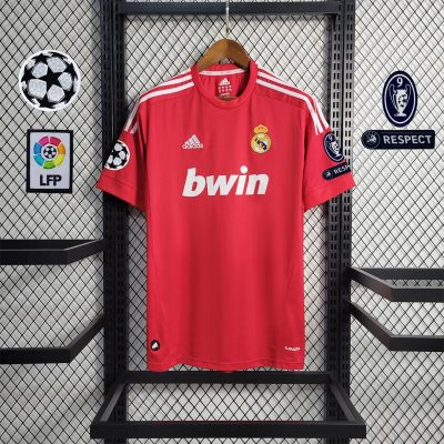 Real Madrid Retro Jersey Away Soccer Shirt 2011/12