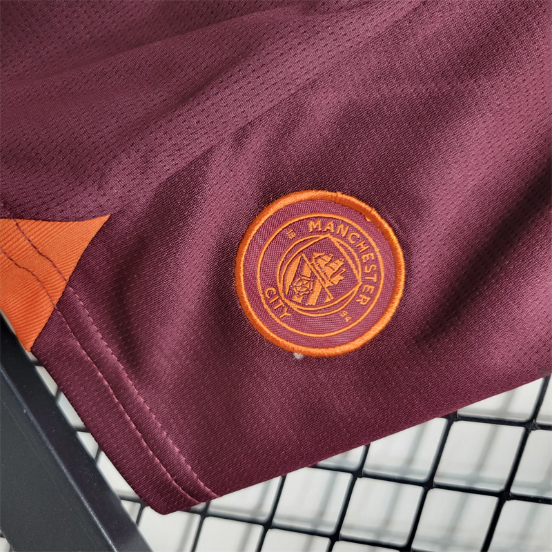 Manchester City Football Jersey Away Kids Kit Jersey+Shorts 2023/24 - Image 4