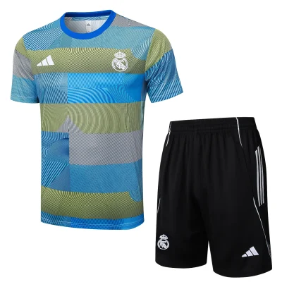 Real Madrid Training Jersey Kit Blue 2025/26