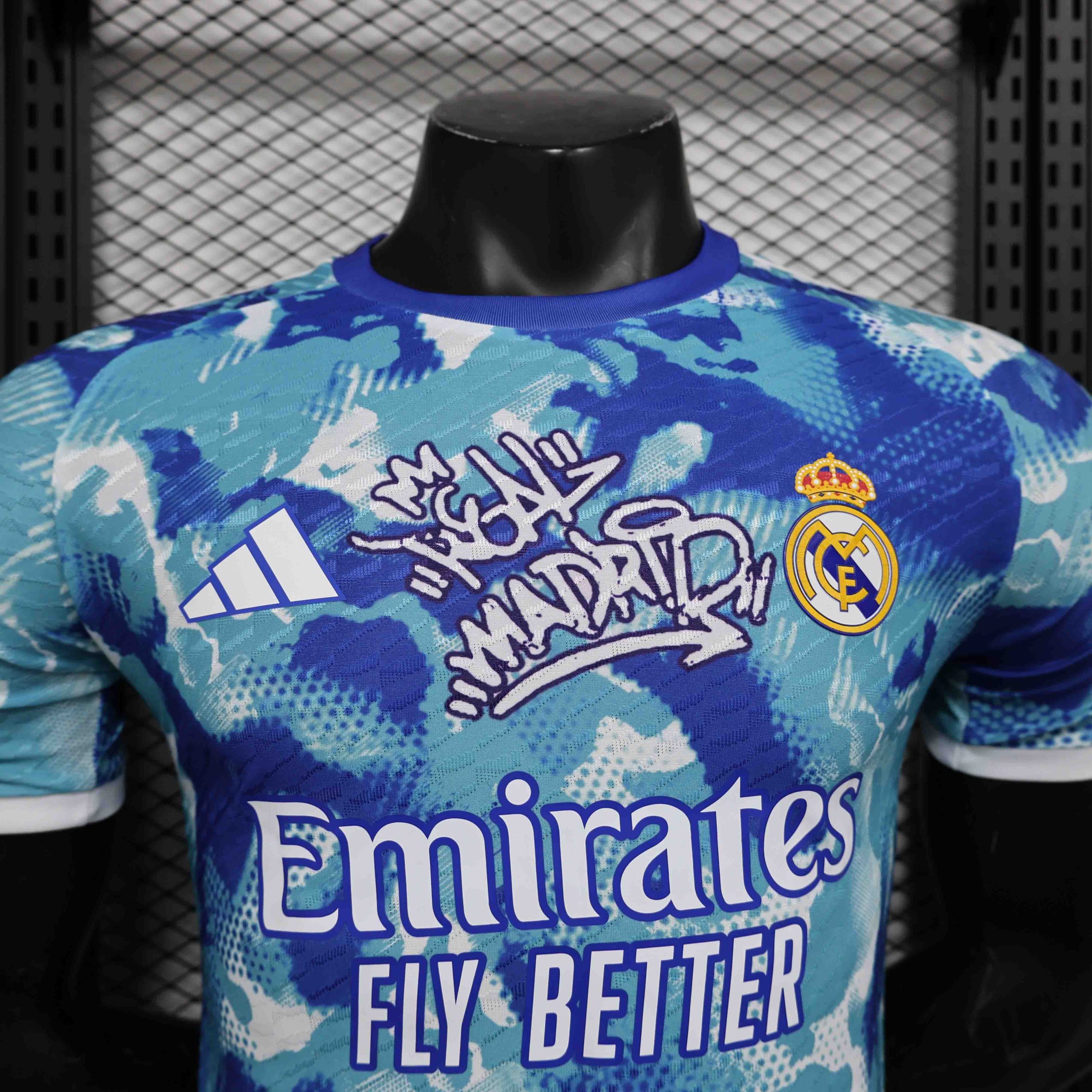Real Madrid Soccer Jersey Ocean Special Edition Shirt 2024/25 - Image 4