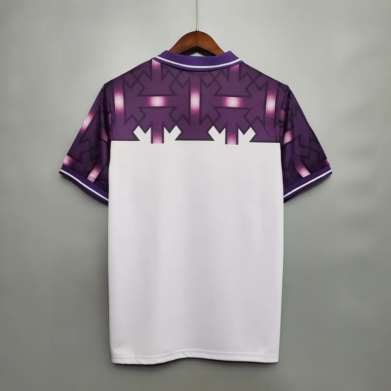 Fiorentina Retro Soccer Jersey Away Custom Shirt 1992/93 - Image 2