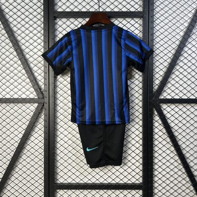 Alternative view of Inter Milan Soccer Jersey Home Kids Kit Jerseys+Shorts 2025/26