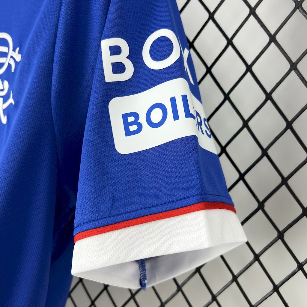 Rangers FC Soccer Jersey Home Custom Shirt 2025/26 - Image 3