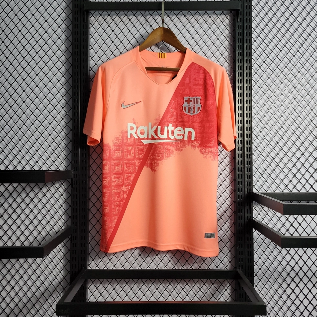 Barcelona Retro Jersey Third Away Soccer Shirt 2018-19