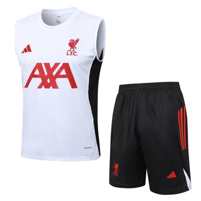 Liverpool Sleeveless Training Kit White 2025/26