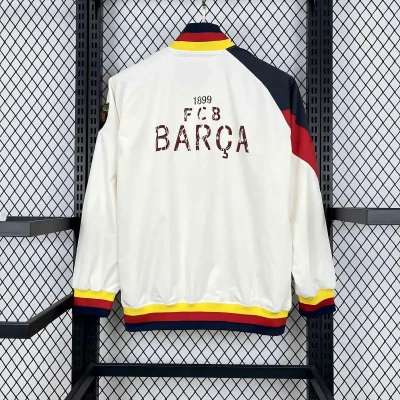 Alternative view of Barcelona Windbreaker Jacket White 2025/26
