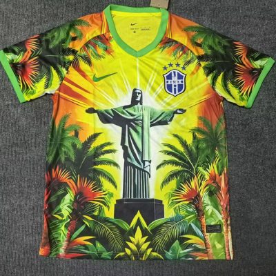 Brazil Soccer Jersey Jesus Special Edition Custom Shirt 2025