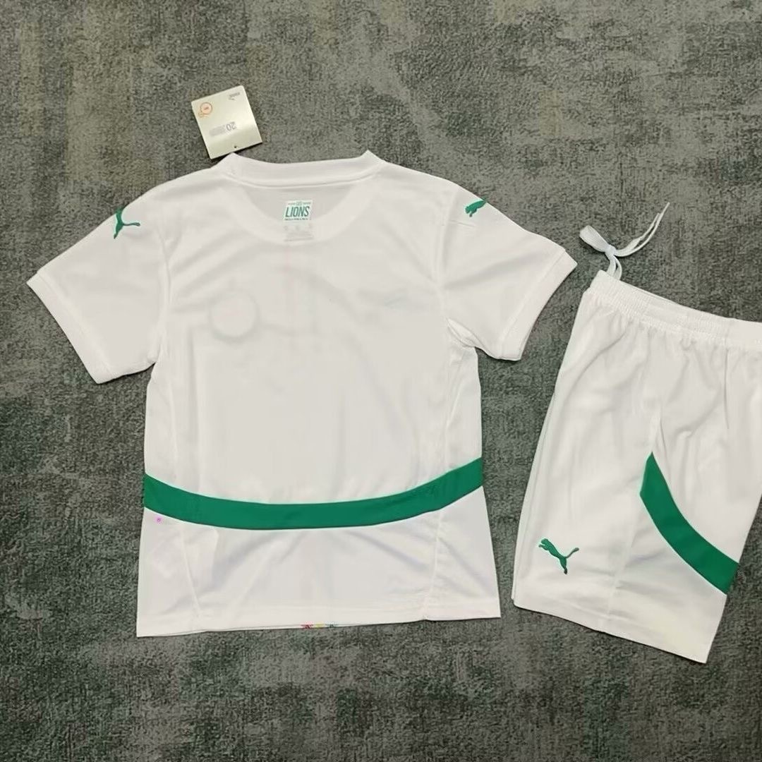 Senegal Soccer Jersey Home Kids Kit Jersey+Shorts 2025 - Image 2