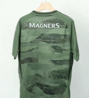 Alternative view of Celtic Soccer Jersey Third Away Custom Shirt 2024/25