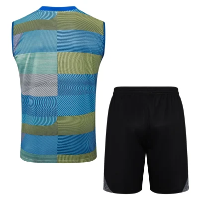Alternative view of Real Madrid Sleeveless Training Kit Green 2025/26